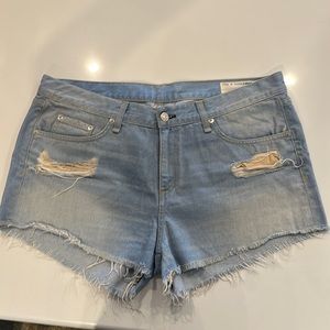 Rag & Bone cutoff shorts 31 outer banks $165